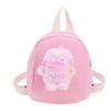 Adorable Cartoon Character Backpack For Kids Stylish Breathable Canvas Bag Preschool