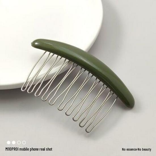 Korean Seamless Backcombing Hair Clip: Sweet Bangs Side Comb Hairpin for Girls & Babies