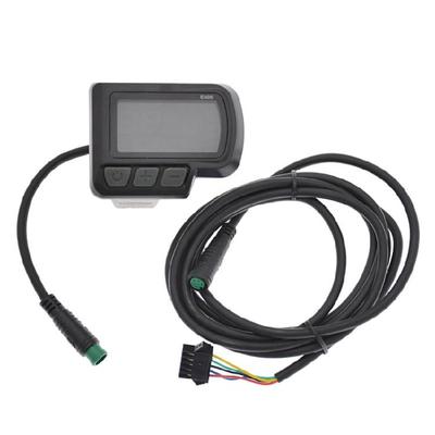 EN06 Electric Scooter LCD Display Meter eBike with Simple Installation and Real Time Mileage Tracking Capability