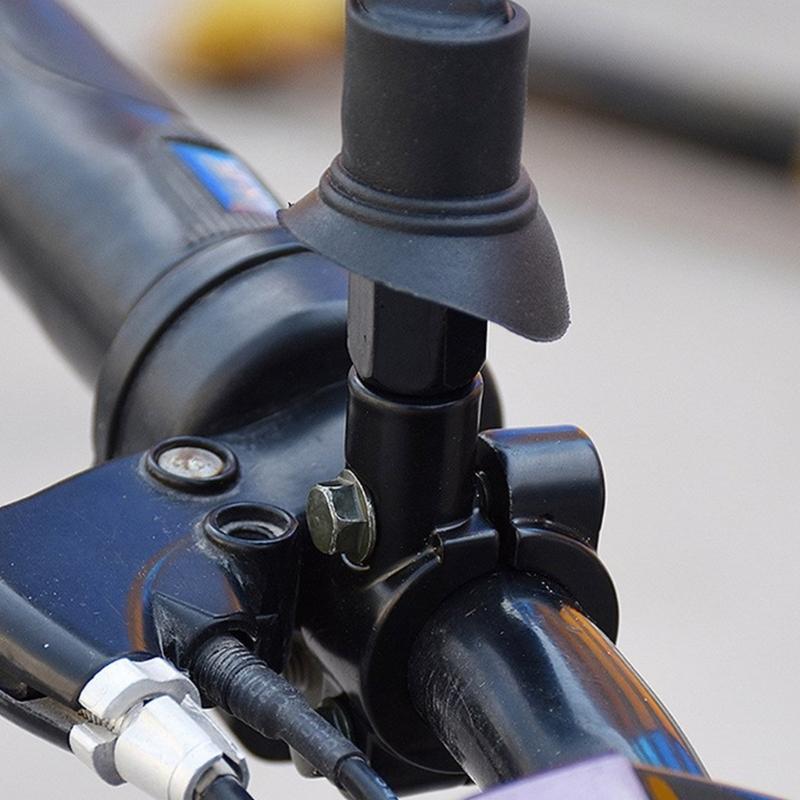 Motorcycle Handlebar Clamp Mirror Mount Base Bracket Holder Stand Multifunctional, Aluminum for Customized Viewing Angle