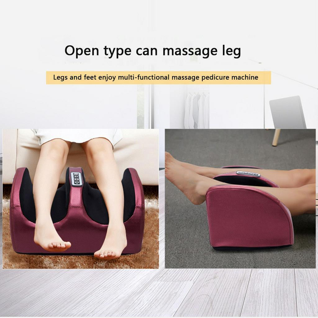 24W Massagers & Back Scratchers Home Leg Relaxation Kneading Massager Electric Heating Foot Massage Machine Instrument