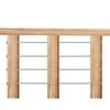 AEE4-52 STK Kabelgeländer-Set, 1/8 Zoll Edelstahl-Kabelgeländer-Beschläge für Kabelgeländer - Einfache Montage für Terrassen