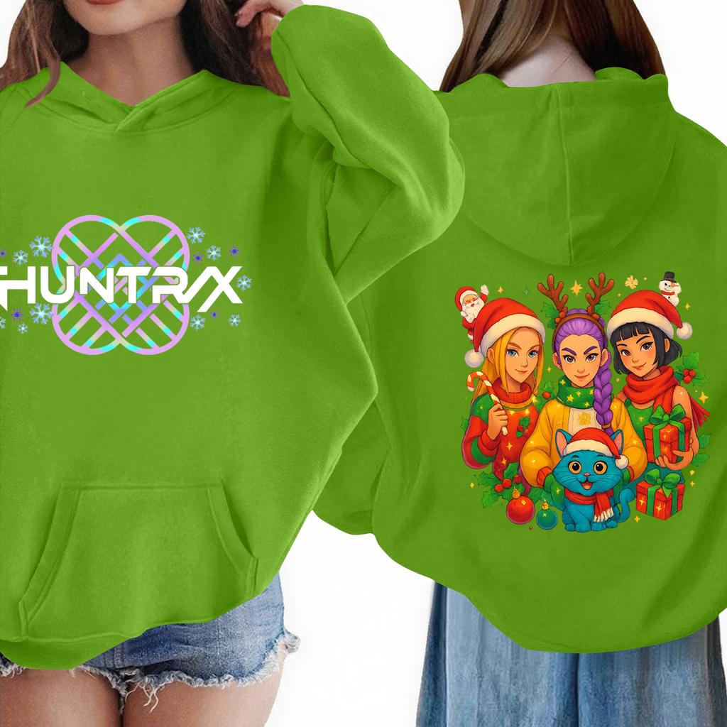 Children's Long-sleeved Loose Pullover Letter-printed Hooded Sweatshirt