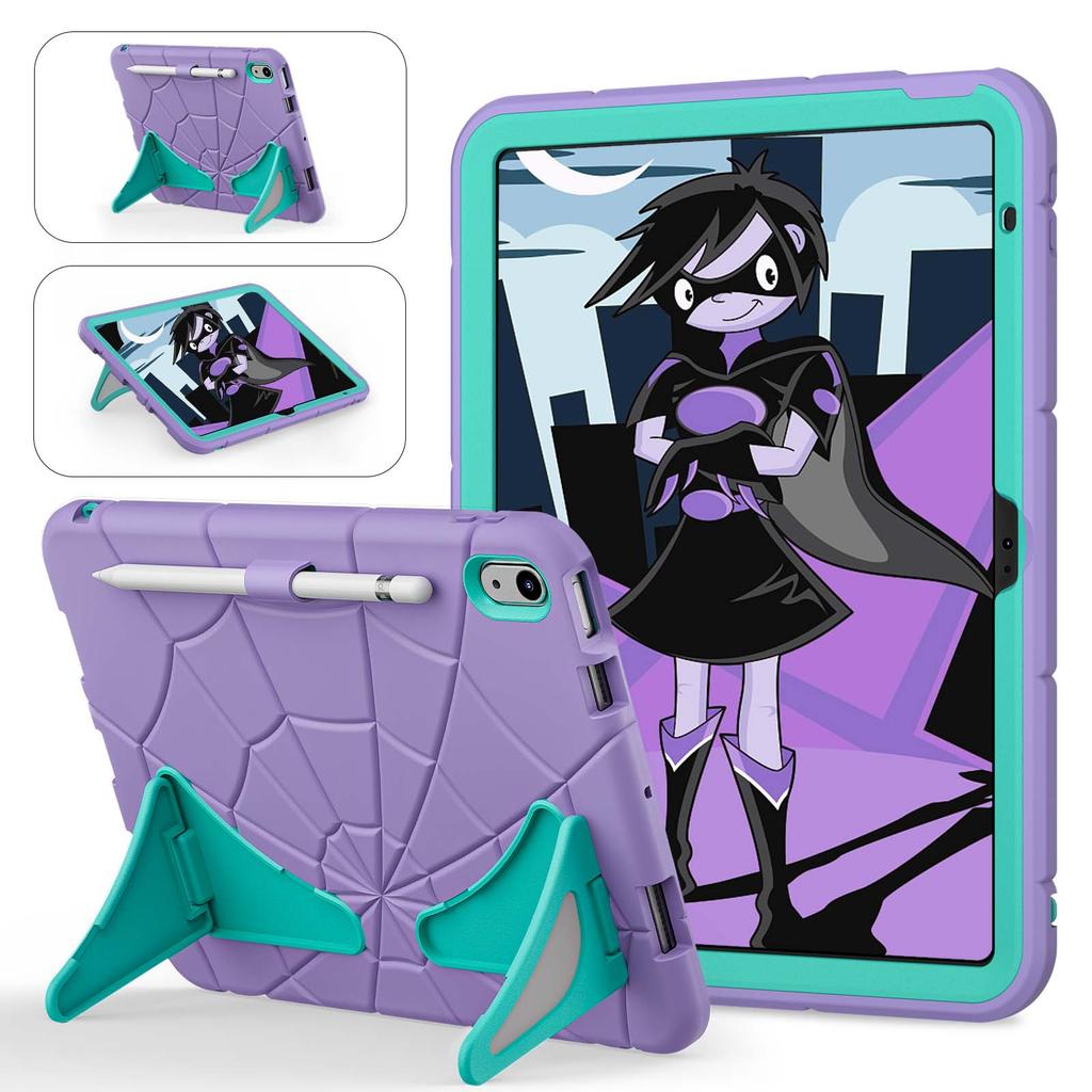 Rugged Stand Case Universal for IPad A16 2025 11th 10.9 2022 10th Gen A3354 A3355 A3356 A2757 A2777 A2696 Kids Fun Hybrid Cover