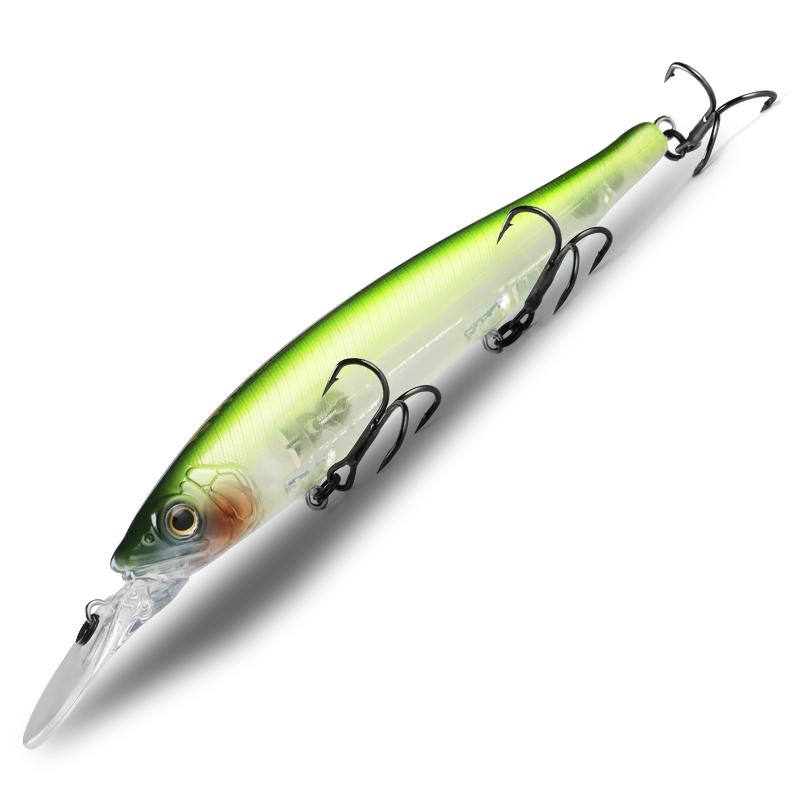 BEARKING 128mm 22.9g Depth2 - 3m Wobbler Top Fishing Lures Hard Bait Minnow Quality Hooks Fishing Accessories For Fishing Tackle