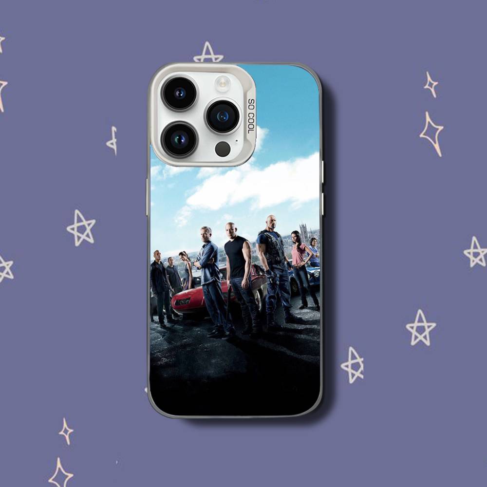 F-Fast or Furious 9 Phone Case For iPhone 17,16,15,14,13,12,11,Pro,XS,Max,Plus,Mini,SE White Candy Matte Shockproof Cover