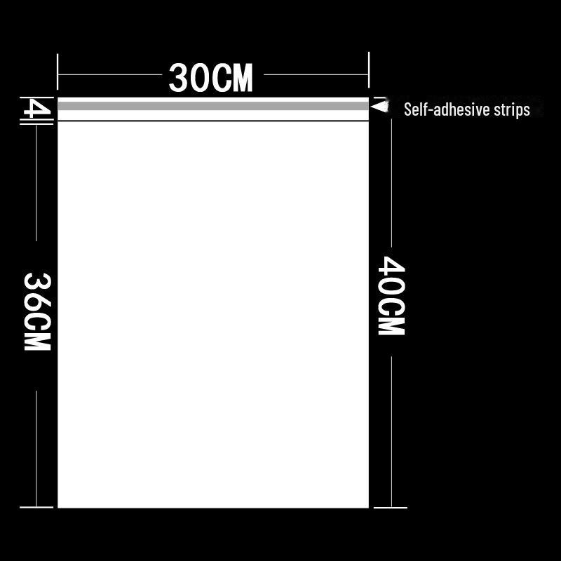 Transparent Self-Adhesive Plastic Bag for Packaging