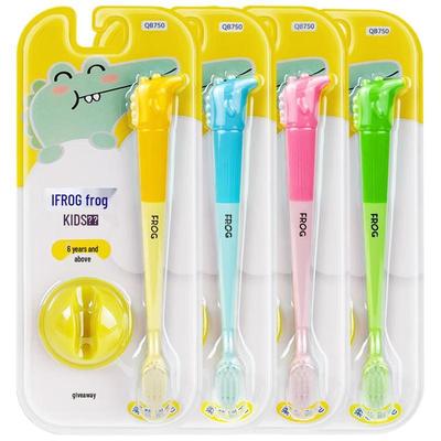 Kids' Soft Bristle Cartoon Toothbrush Set (7-Pack)