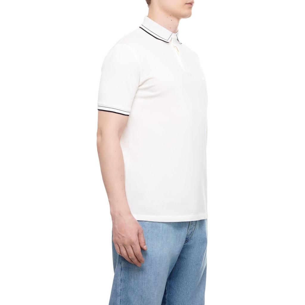 Emporio Armani Logo-embroidered Cotton Polo Shirt 3D1FM6-1JTKZ-0101