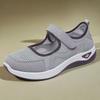 Shoes women's spring single shoes one piece mother shoes medium and old Velcro casual women's shoes factory low heel