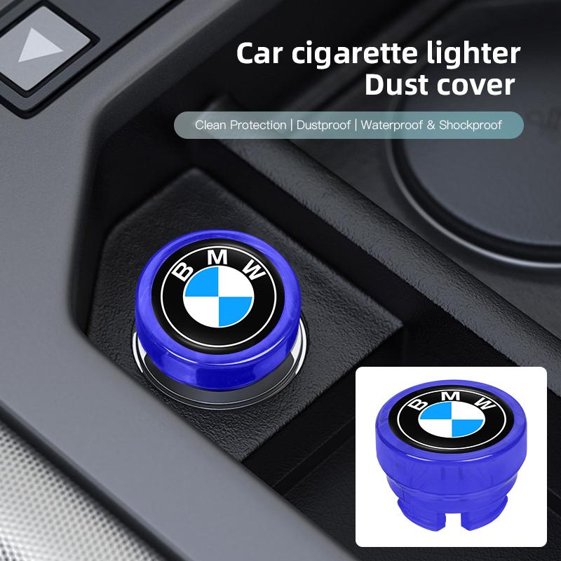 Car Cigarette Lighter Cover DustProof Decoration Cap For BMW Series i3 i4 G07 G06 G05 G02 G01 F48 F39 G42 G30 G20 G26 F01 F02