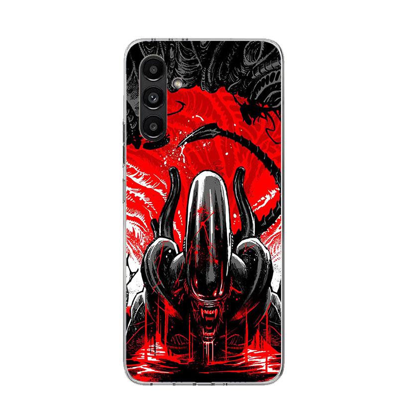 Cool A-Alien X-Xenomorph Phone Case For Samsung Galaxy A16 A14 A15 A13 A56 A54 A55 A53 A26 A24 A25 A23 A36 A34 A35 A33 A05S A04S
