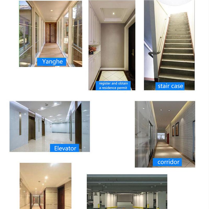 E27 Base Pir Detector de mișcare Suport lampă de perete Led Ac220V Automată Corp uman cu infraroșu Senzor Pir Bec Lumină