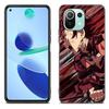 Anime Demon Slayer tanjiro Case For Xiaomi Mi 11 Lite NE 11i 10T 11T Pro A2 A3 Lite POCO F3 M3 M4 C31 X3 Pro NFC GT Black Cover