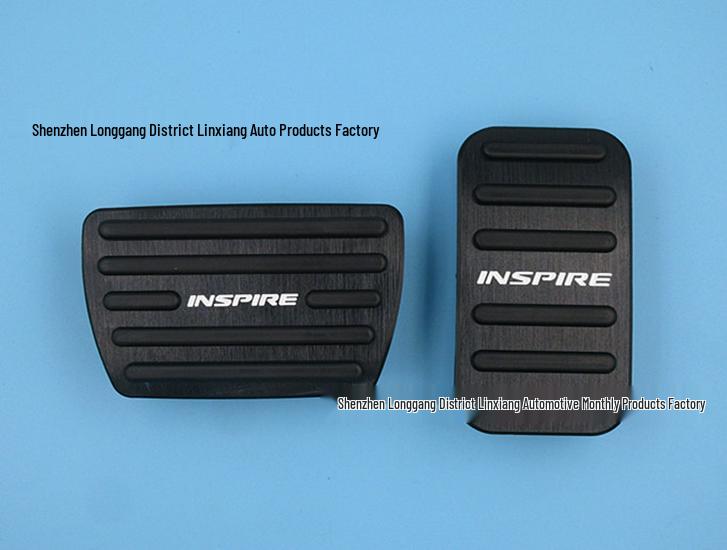 

Applicable to: 2019 Inspire, New Aluminum Alloy Non-Slip Accelerator & Brake Pedal