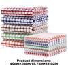 Kitchen Tea Towels 10X Cotton Dish Towels For Kitchen 15.75x11.02 Inches Ultra Soft Cotton Cloth Quick-Drying Flour Sack Dish