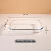 YOLCO Oven-Safe Glass Baking & Roasting Dish Set