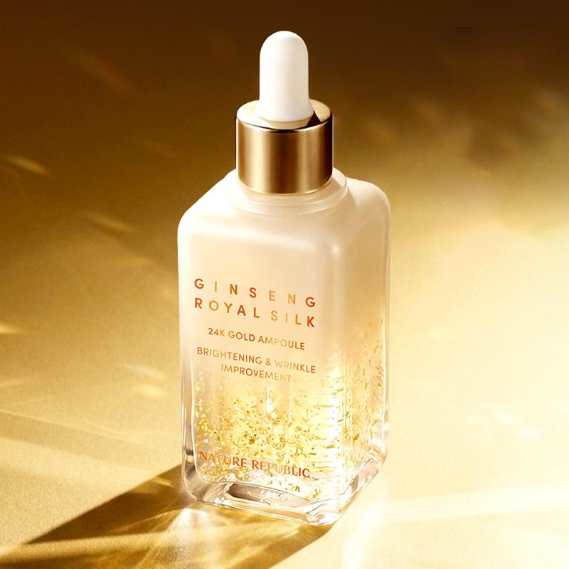 [Nature Republic] Ginseng Royal Silk 24K Gold Ampoule 100ml