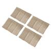 4PCS Reusable Burlap Bags Potato Onion Sacks for Vegetable Food Storage Family Party Outdoor Lawn Games 50x70CM