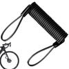 Lock Reminder Cable - Motorcycle Reminder Spring Cable | Security Spring Safety Cable for