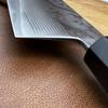 7 Inch Nakiri Knife 33-layers Damascus Steel 10Cr15Mov Blade Ox Horn & Ebony Handle Slicing Vegetable Cleaver Meat Kitchen Knife