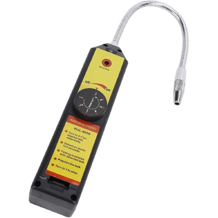 HVAC Refrigerant Leak Detector Sensitive Gas Leakage Tester for Air Condition R22 R410A R134A (Without LED Light)