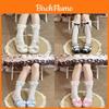 Lolita Heart Lace Socks With Breathable Nylon For Women Summer Fashion Comfort