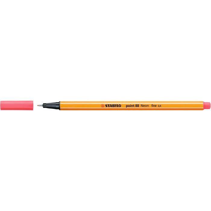 Etui carton x 18 stylos-feutres STABILO point 88 ARTY
