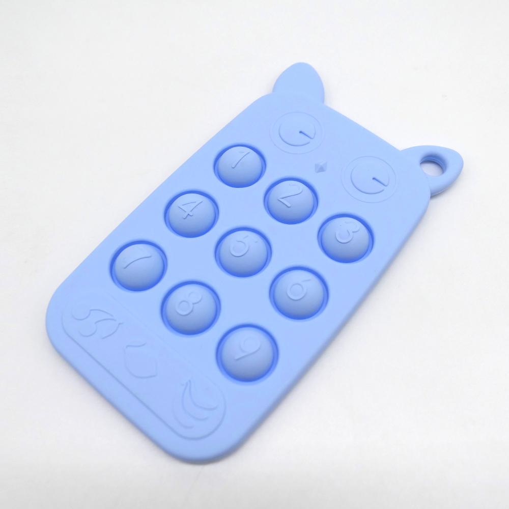 Giocattoli Svezzamento Silicone per Bambini, Dentizione, Periodo Appettito Orale, Soothing Remote Control Teething Bites Exterminator