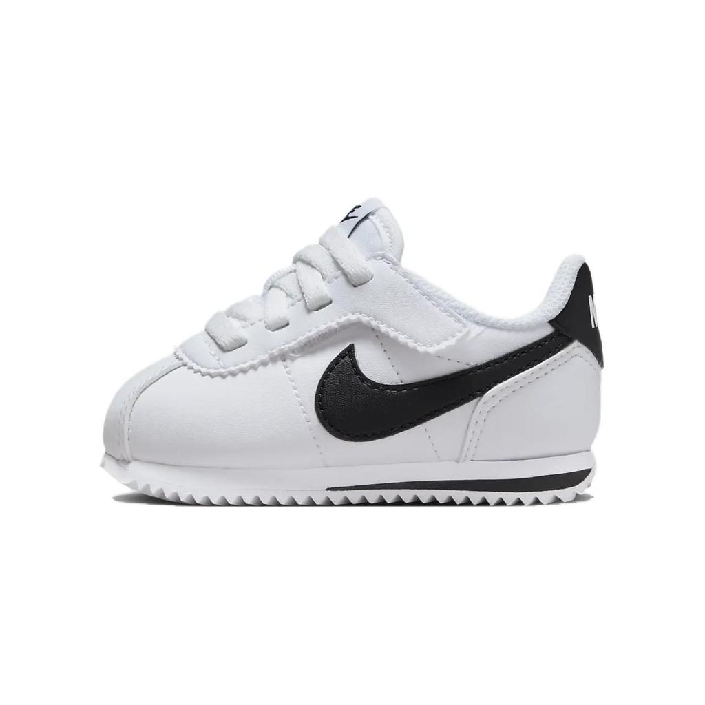 New Nike Anti Slip Wear Resistant Low Top Toddler Shoes White Black Infant And Toddler DM0952-108