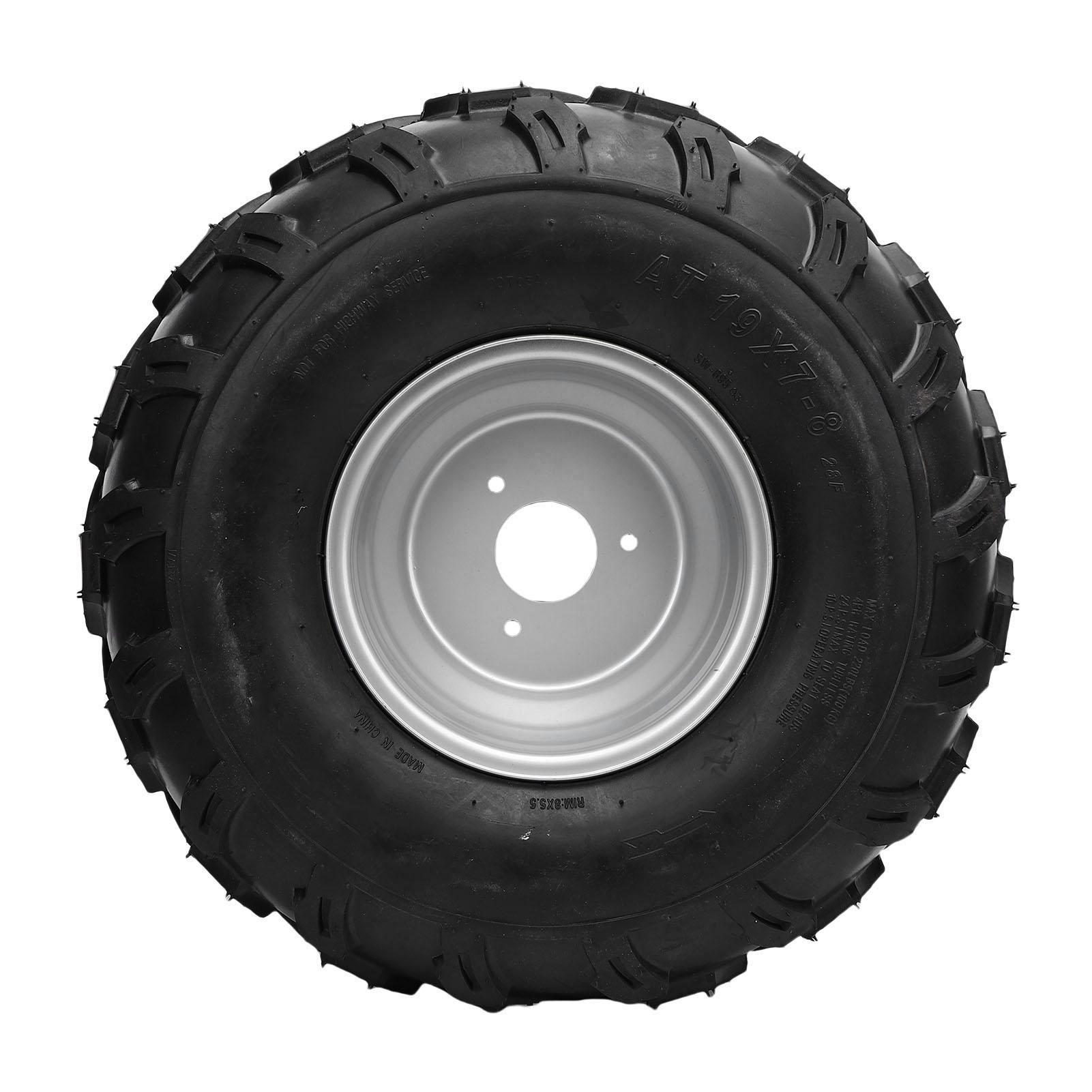 

Шина для квадроцикла 19x7 8 8 дюймов с диском Нескользящая для внедорожника UTV Квадроцикла Внедорожная Картинг