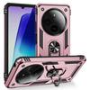 For Redmi 14C 4G Shockproof Folding Armor Case For Redmi A3 Stand Holder Ring Cover