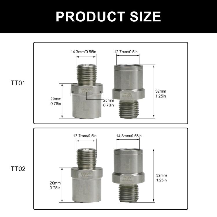 2pack Bike Pedals Thread Converter Bike Quickly Release Hubs Conversion Adapters for Smooth Cycling