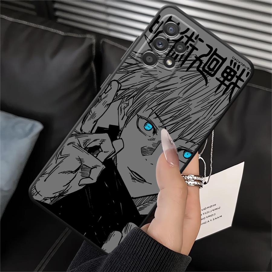 Soft Back Phone Cover Case for Samsung Galaxy A10 A20 Note 20 Ultra 9 10 A05 A03 A01 A02 A04 A06 A30 A40 A50 A70 Anime J-ujutsu