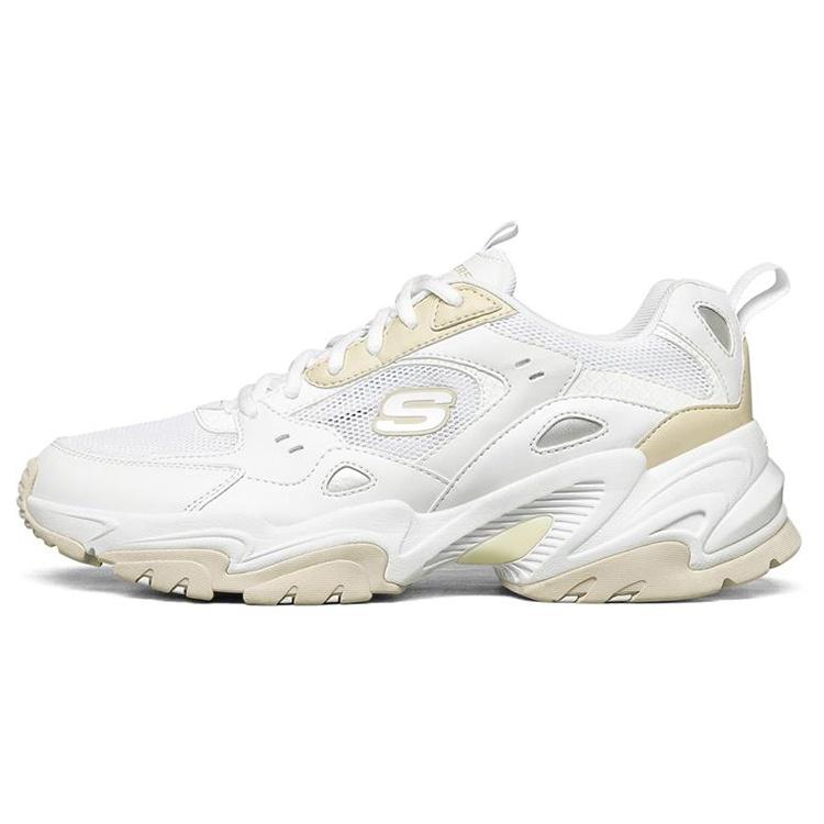 Skechers Stamina v2 Low Running Shoes White Men s 894003-OFWT EU 43