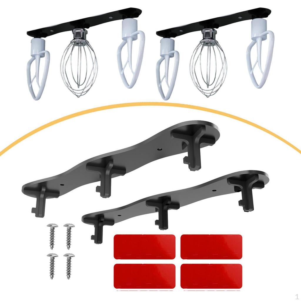 2 Stück Standmixer Zubehörhalter Aufhänger Acryl Platzsparend Organisation Hängehaken Aufbewahrung