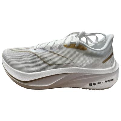 Li Ning Feidian 4 Challenger Cushioning Abrasion Resistant Low Top Racing Running Shoes Men's White ARMW009-7