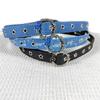 Flower Waist Chain Vintage Flower Denims Belt for Women Proms Stage and Club Party Casual Wear Elaborate Jewelry