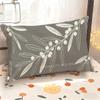 Olive Branch Pattern Pillowcase Suitable For Sofa Bedroom Car Pillow Cover Cushion Rectangular Back Cushion