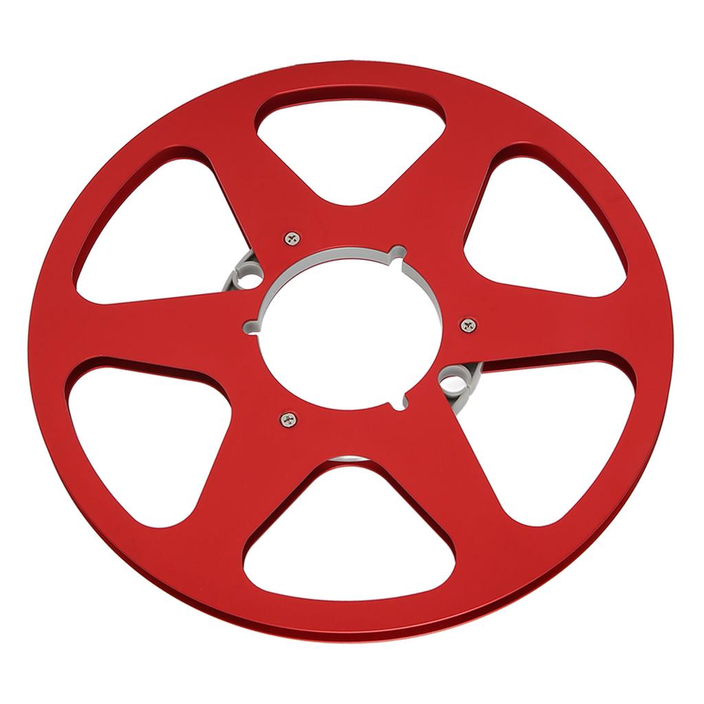 14 Bobina de Fita Vazia de 10 Polegadas Nab Open Reel Sound Liga de Alumínio 6 Furos de Resistência ao Vento Fita Vazia