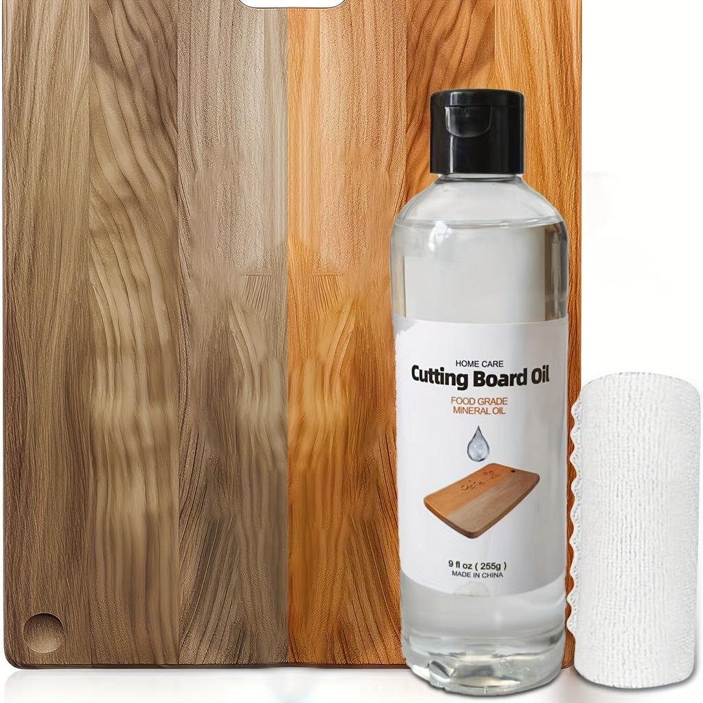 Food Grade Mineral Oil for Cutting Boards-Natural Wood Conditioner & Protectant Bamboo Wooden Furniture Tableware Cutting Boards