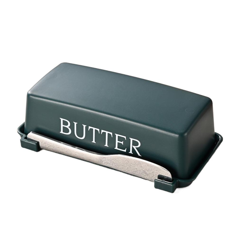 Food Grade Butter Storage Box Sealed Butter Cutter Box Multi-functional Cheese Dish  for Home