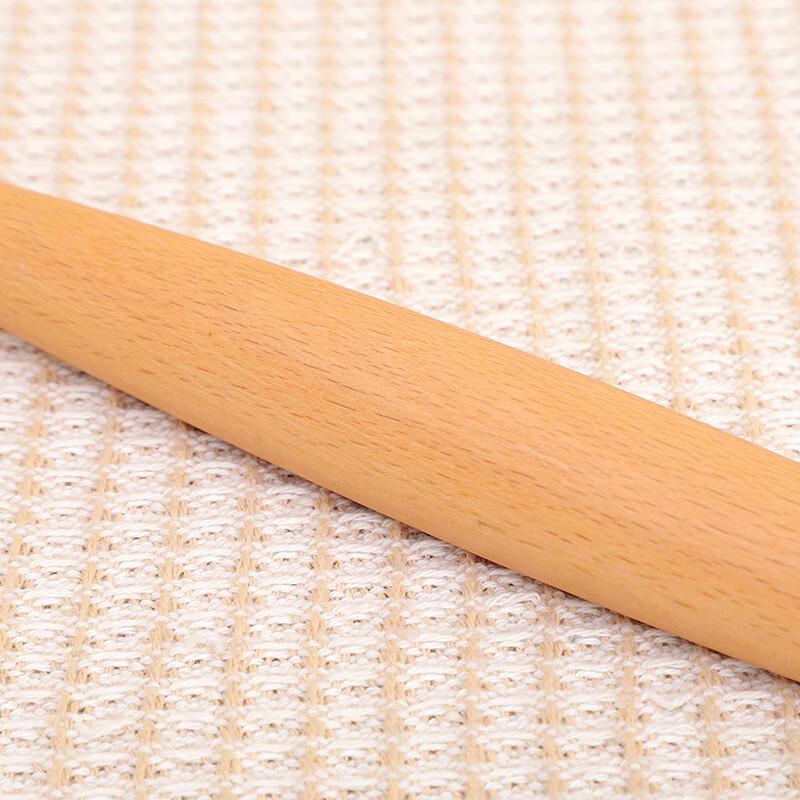 ZISIZ Beechwood Non-Stick Rolling Pin