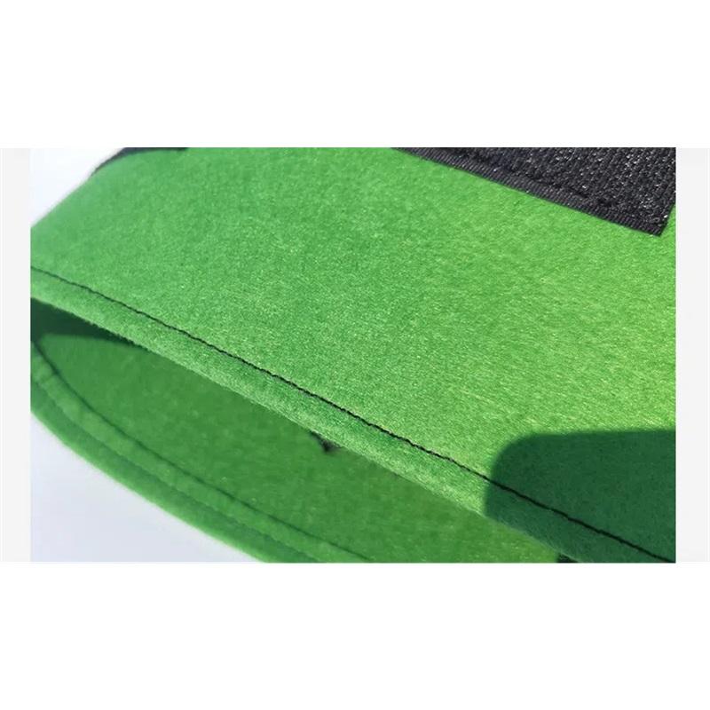 Sweet Potato Potato Planting Bag Green Thickened Felt Plant Planting Bucket Non-woven Flower Pot With Window