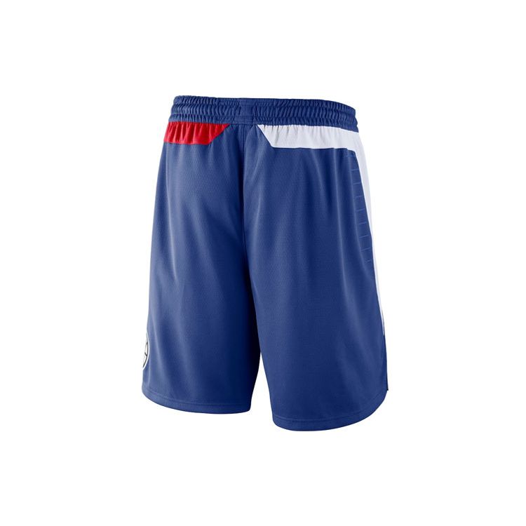 Nike SW Fan Edition Los Angeles Clippers Fabric Applique Casual Sports Basketball Shorts Men shorts Blue AJ5614-495