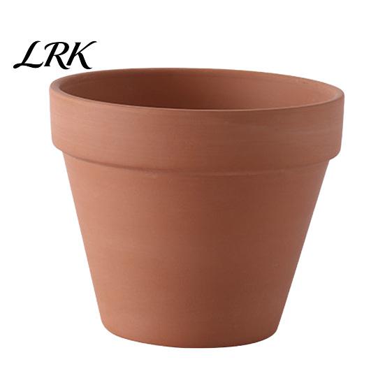 Terracotta Flowerpot Flowerpot, Clay Plant Pot with Drainage Hole, Porous Indoor Outdoor Planter for Plants Succulents Cacti Herbs Crack Resistant