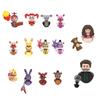 Wm831 Wm2017 Wm2613 wm2634Horror Series Full Body Building Blocks Figures, Scary Mechanical Animal Characters Assemble Toy Set