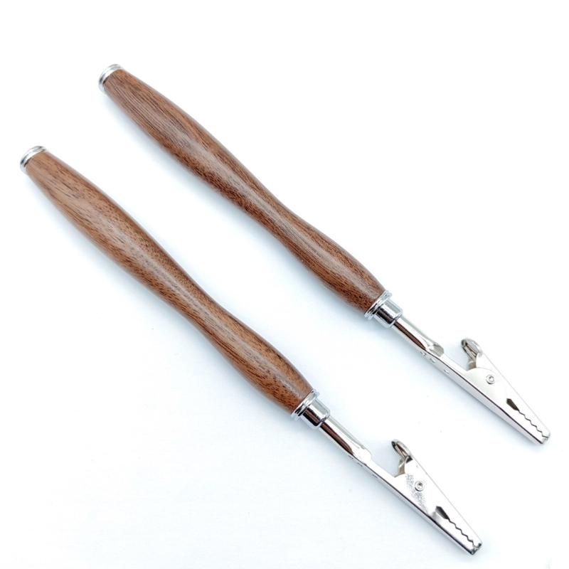 Convenient Bracelet Jewelry Fastening Aid Wooden Pen Style Tool For Simple Bracelet And Watch Clasp Management
