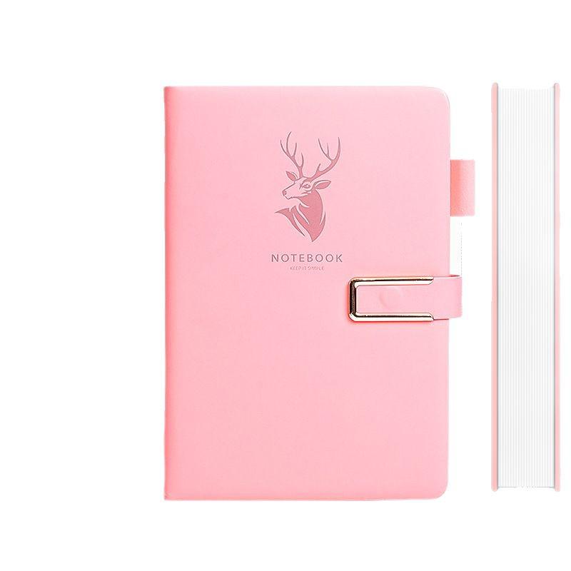 A5 Business Schnallen Notizbuch Set: Benutzerdefinierter Verdickter Notizblock mit Geschenkbox für Büromeetings