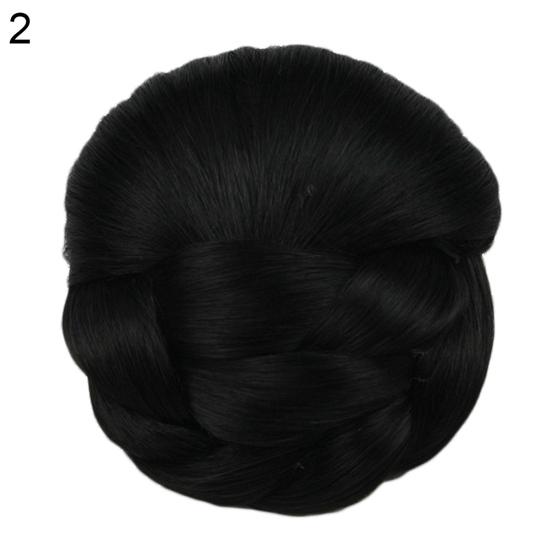 Ciocca per Acconciatura Raccolta da Donna Sintetica Trecciata Coda di Cavallo Chignon Estensione per Capelli